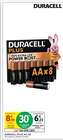 Plus AA x8 - Duracell en promo chez Intermarché Super Paris à 6,23 €