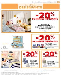 Offre Disney dans le catalogue Carrefour du moment à la page 11