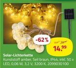 Solar-Lichterkette von  im aktuellen ROLLER Prospekt für 14,99 €