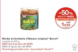 Sticks et bretzels d’Alsace original - Ancel dans le catalogue Monoprix