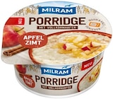 Porridge Apfel Zimt von Milram im aktuellen REWE Prospekt