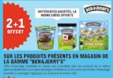 E.Leclerc Metz - Promo 2+1 offert sur les produits présents en magasin de la gamme "BEN&JERRY'S Promo 2+1 offert sur les produits présents en magasin de la gamme "BEN&JERRY'S à dans le catalogue E.Leclerc à Metz