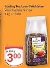 Loser Früchtetee Angebote von Bünting Tee bei GLOBUS Mannheim für 3,00 €