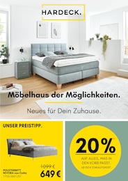 HARDECK Prospekt für Bochum: "Möbelhaus der Möglichkeiten.", 1 Seite, 07.04.2026 - 19.04.2026