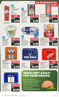Bier im Kaufland Prospekt "Hier bin ich richtig" mit 56 Seiten (Euskirchen)