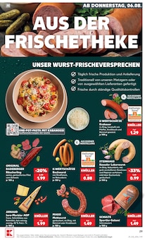Mettwurst im aktuellen Kaufland Prospekt (Berlin) Mettwurst im Kaufland Prospekt "Hier bin ich richtig" mit 67 Seiten (Berlin)