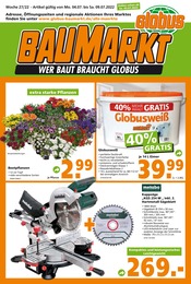 Globus-Baumarkt Prospekt für Gelsenkirchen mit 24 Seiten Globus-Baumarkt Prospekt für Gelsenkirchen: "WER BAUT BRAUCHT GLOBUS", 24 Seiten, 03.07.2022 - 09.07.2022