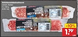 Schinkenzwiebelmettwurst für 1,79 € bei Netto Marken-Discount im Angebot Schinkenzwiebelmettwurst im aktuellen Netto Marken-Discount Prospekt