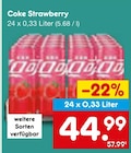 Aktuelle Cola Angebote bei Netto Marken-Discount in Emden Aktuelles Coke Strawberry Angebot bei Netto Marken-Discount in Emden ab 44,99 €