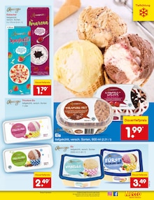 Eis im Netto Marken-Discount Prospekt "Aktuelle Angebote" mit 63 Seiten (Karlsruhe)