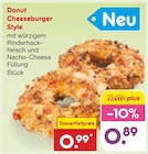 Donut Cheeseburger Style Angebote bei Netto Marken-Discount Bremerhaven für 0,89 €