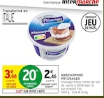 Mascarpone - PÂTURAGES en promo chez Intermarché Hyper Mascarpone - PÂTURAGES dans le catalogue Intermarché Hyper