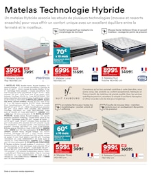 Promotion Matelas 160x200 dans le prospectus But, valable du 28/10/2025 au 01/01/2026 Promo Matelas 160x200 dans le catalogue But du moment à la page 25