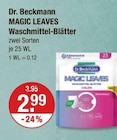 Aktuelles Magic Leaves Waschmittel-blätter Angebot bei V-Markt in Regensburg ab 2,99 €