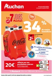 Auchan Catalogue "Les 7 jours Auchan", 48 pages, Le Kremlin-Bicètre,  06/07/2022 - 12/07/2022