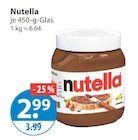 Nutella im Angebot bei V-Markt in Augsburg Nutella Angebote bei V-Markt Augsburg für 2,99 €