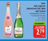 Sekt im Angebot bei Marktkauf in Coburg Sekt Angebote von Faber bei Marktkauf Coburg für 2,79 €