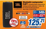 Bluetooth-Lautsprecher FLIP7 im Angebot bei expert in Rüsselsheim Bluetooth-Lautsprecher FLIP7 Angebote von JBL bei expert Rüsselsheim für 125,21 €