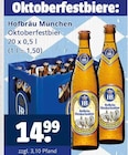 Getränkewelt Coesfeld - Oktoberfestbier Angebot im Prospekt Oktoberfestbier bei Getränkewelt im Coesfeld Prospekt für 14,99 €