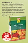 Rosendünger von degro im aktuellen V-Markt Prospekt für 4,99 €