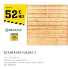 Promo Écran pare-vue droit à 52,90 € dans le catalogue Tout Faire à Jonzac