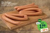 Bio-Geflügel-Wiener-Würstchen im Angebot bei tegut in Nürnberg Bio-Geflügel-Wiener-Würstchen Angebote bei tegut Nürnberg für 1,99 €