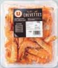 Crevette entière cuite - U en promo chez Super U Calais à 3,60 €