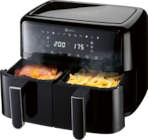 Doppelzonen-Heißluftfritteuse SOHLFD 2600 im Kaufland Prospekt Doppelzonen-Heißluftfritteuse SOHLFD 2600 von Switch On im aktuellen Kaufland Prospekt für 69,99 €