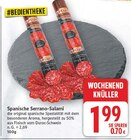 Spanische Serrano-Salami von El Pozo im aktuellen E center Prospekt