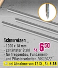 Hornbach Binzen - Schnureisen Angebot im Prospekt Schnureisen bei Hornbach im Binzen Prospekt für 5,65 €