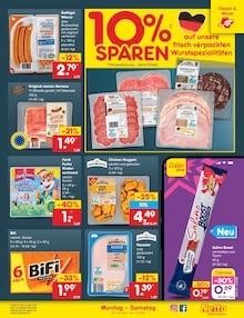 Wurst im Netto Marken-Discount Prospekt "Aktuelle Angebote" mit 74 Seiten (Hildesheim)
