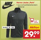 Herren Jacke „Park“ im Angebot bei Netto Marken-Discount in Jena Herren Jacke „Park“ Angebote von Nike bei Netto Marken-Discount Jena für 29,99 €