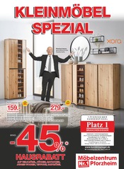 Schuhschrank im Möbelzentrum Pforzheim Prospekt in Bietigheim-Bissingen Aktueller Möbelzentrum Pforzheim Prospekt mit Schuhschrank, "Kleinmöbel Spezial", Seite 1