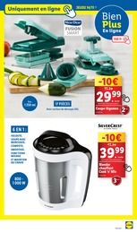 Offre Blender chauffant dans le catalogue Lidl du moment à la page 55