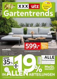 XXXLutz Möbelhäuser Prospekt: "Gartentrends", 4 Seiten, 09.06.2025 - 22.06.2025