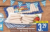 Aktuelle Bratwurst Angebote bei E center in Augsburg Aktuelles Rostbratwürstchen Angebot bei E center in Augsburg ab 3,29 €