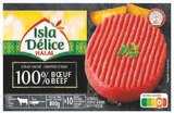 Steaks hachés 100% boeuf halal surgelés - Isla Délice dans le catalogue Super U