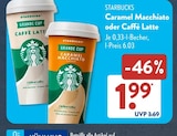 Caramel Macchiato oder Caffè Latte von STARBUCKS im aktuellen ALDI SÜD Prospekt