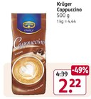 Cappuccino Angebote von Krüger bei Rossmann Witten für 2,22 €