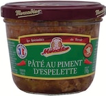 Intermarché Super Bergerac - Promo Pâté au piment d'Espelette Promo Pâté au piment d'Espelette à 1,99 € dans le catalogue Intermarché Super à Bergerac