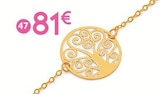 Bracelet, 18 cm, or jaune 0,62 g - E.Leclerc Bracelet, 18 cm, or jaune 0,62 g à 81,00 € dans le catalogue E.Leclerc