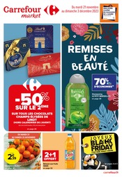 Catalogue Supermarchés Carrefour Market en cours à Hanches et alentours, "Carrefour Market", 46 pages, 21/11/2023 - 03/12/2023