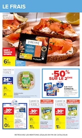 Promos Saumon Fumé dans le catalogue "Carrefour" de Carrefour à la page 25 Promos Saumon Fumé dans le catalogue "Carrefour" de Carrefour à la page 25