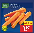 Bio Möhren von BioBio im aktuellen Netto Marken-Discount Prospekt für 1,19 €
