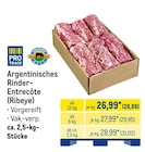 Aktuelle Rindfleisch Angebote bei METRO in Reutlingen Aktuelles Argentinisches Rinder-Entrecôte (Ribeye) Angebot bei METRO in Reutlingen ab 28,88 €