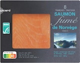 8 tranches de saumon fumé norvège asc dans le catalogue Picard