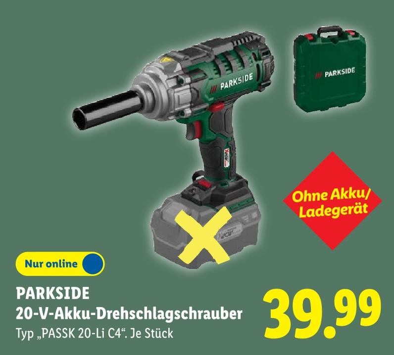 20-V-Akku-Drehschlagschrauber