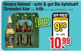 Bio Apfelsaft Streuobst klar Angebote bei Trinkgut Worms für 9,99 €