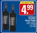 Primitivo Nimbo Puglia im WEZ Prospekt zum Preis von 4,99 €