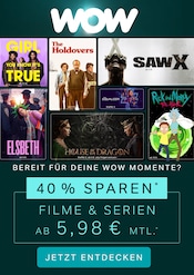 Aktueller WOW Mannheim Prospekt "Filme und Serien ab 5,98€ mtl." mit 1 Seite
